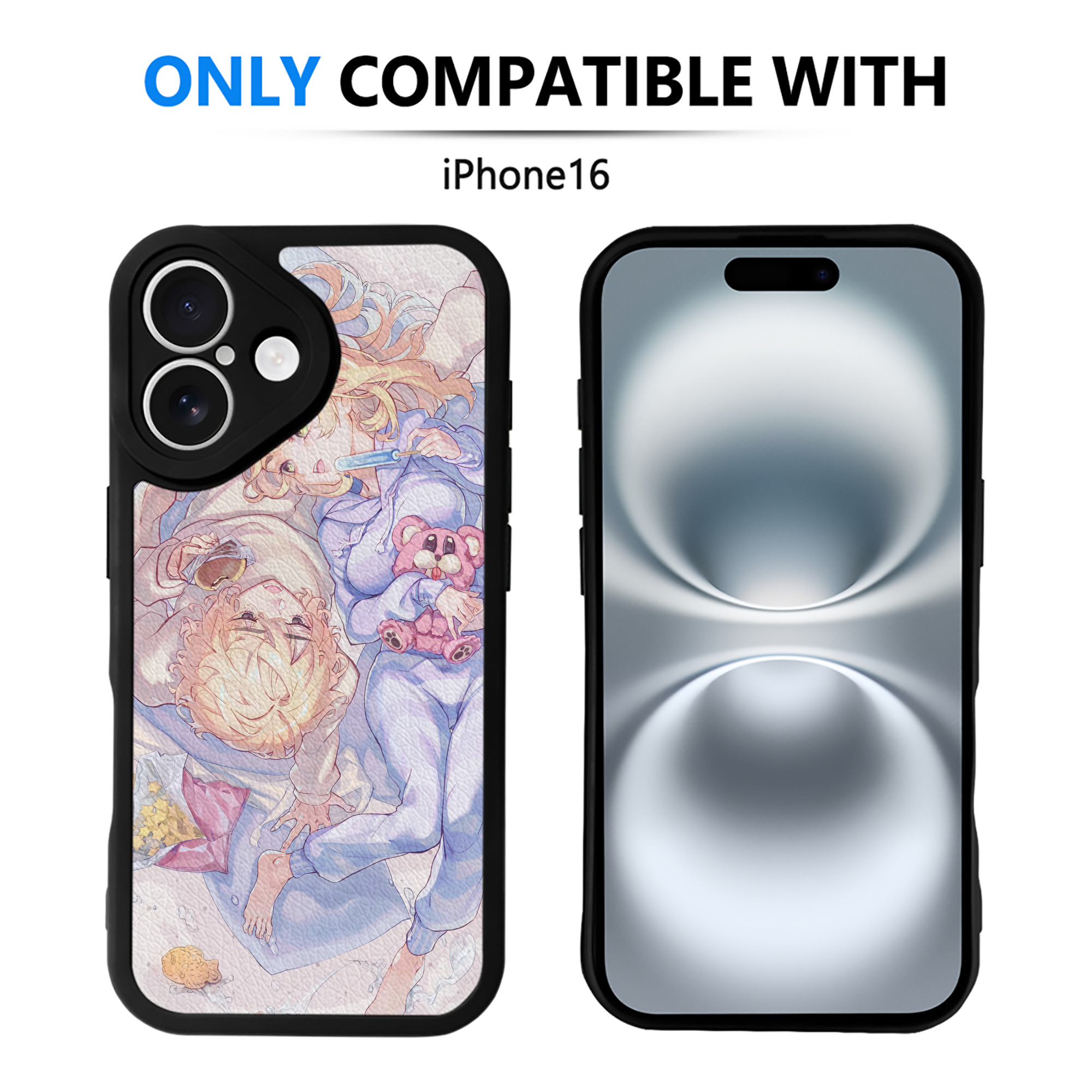 （画像用） 東京リベンジャーズ Tokyo Revengers 【iPhone 16シリーズ対応】シリコンスマホケース（レザー調） 材質：シリコン